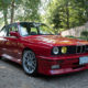 Zinnoberrot E30 M3 – Well Maintained, Adjustable Suspension