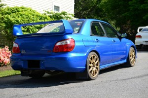 Modified Subaru STi – Clean and Track-Ready