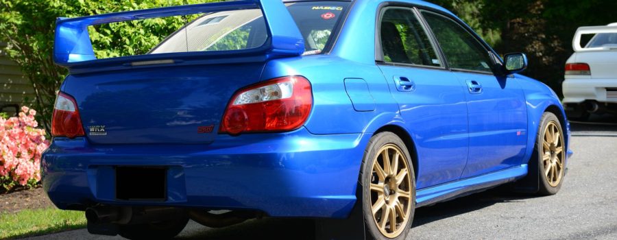 Modified Subaru STi – Clean and Track-Ready