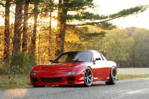 Absurdly clean LS swapped FD RX-7 – 6 speed, Volks, Glorious
